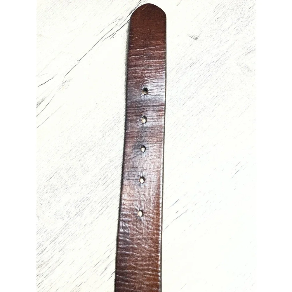 GAP Vintage Brown Genuine Leather Belt Size 36